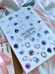 Slider con pellicola (adesivi solubili in acqua) di VS Nails 36