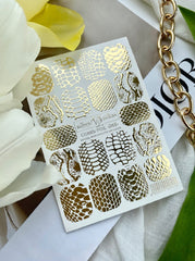 Slider con pellicola (adesivi rimovibili in acqua) di VS Nails 45 COMBI FOIL