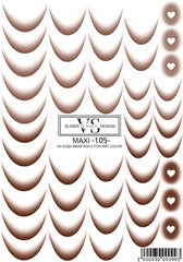 Slider maxi (adesivi lavabili) 105 di VS Nails