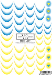 Slider maxi (adesivi rimovibili) 107 di VS Nails