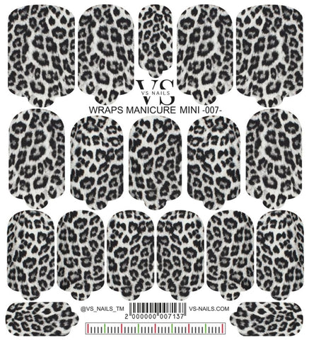 Wrap für Pediküre Mini 07 von VS Nails