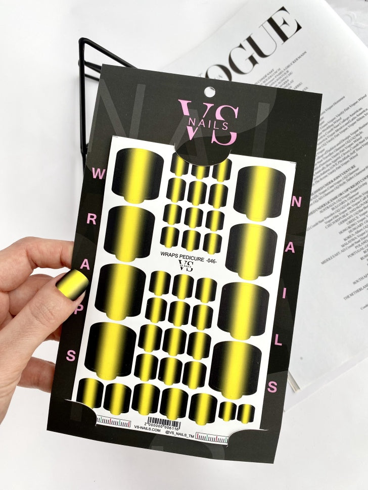 Wrap per Pedicure Maxi 46 di VS Nails