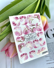 Slider con pellicola (adesivi solubili in acqua) di VS Nails 109 COMBI FOIL
