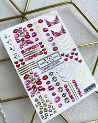 Slider con pellicola (adesivi solubili in acqua) di VS Nails 94 COMBI FOIL