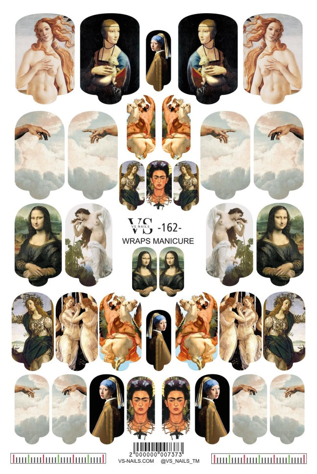 Wrap для маникюра Maxi 162 от VS Nails