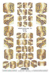 Wrap per pedicure Maxi 157 di VS Nails