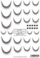 Slider maxi (водорастворимые наклейки) 111 от VS Nails