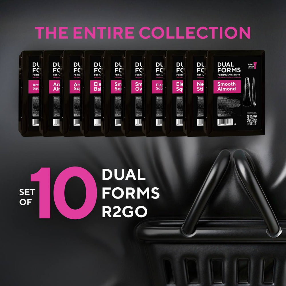 R2GO Dual Tips Smooth Almond 140 Stk. von MARIS.KID 1 Packung