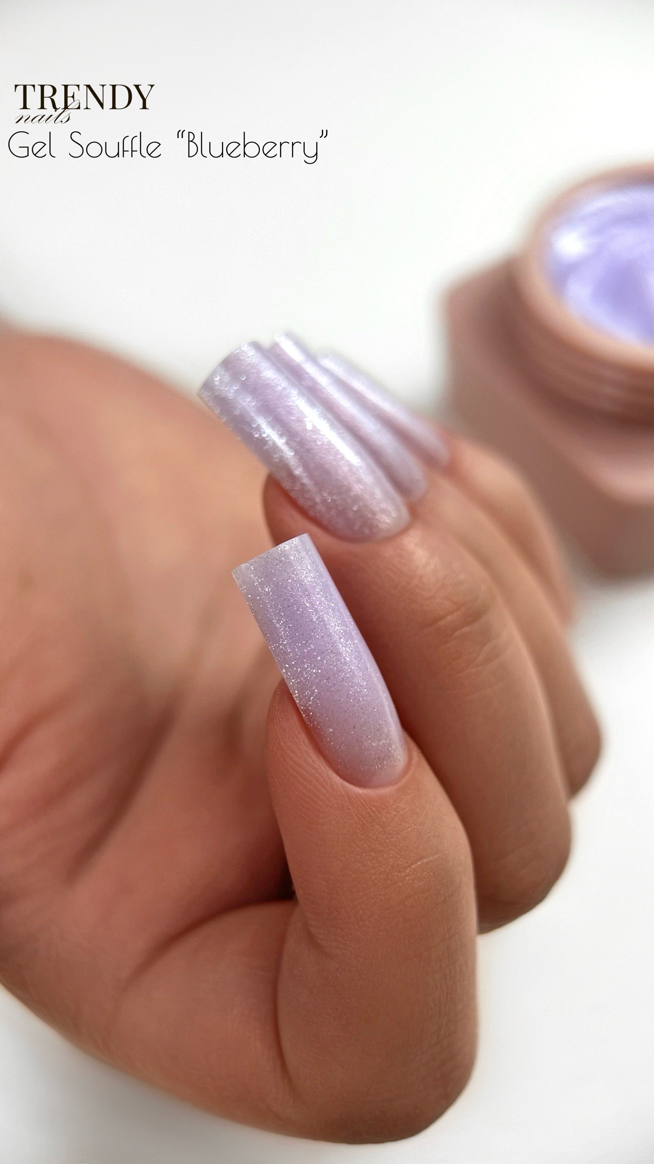 Gel SOUFFLE  „Blueberry" 15ml (TPO/HEMA-free)