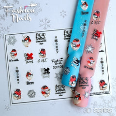 Sticker Design 3D No.106 (Water-soluble stickers)