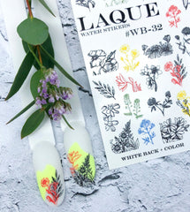Sticker Design WB32 (adesivi dissolvibili) di Laque