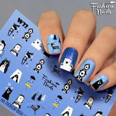 Sticker Design W32 (Wasserlösliche Aufkleber)