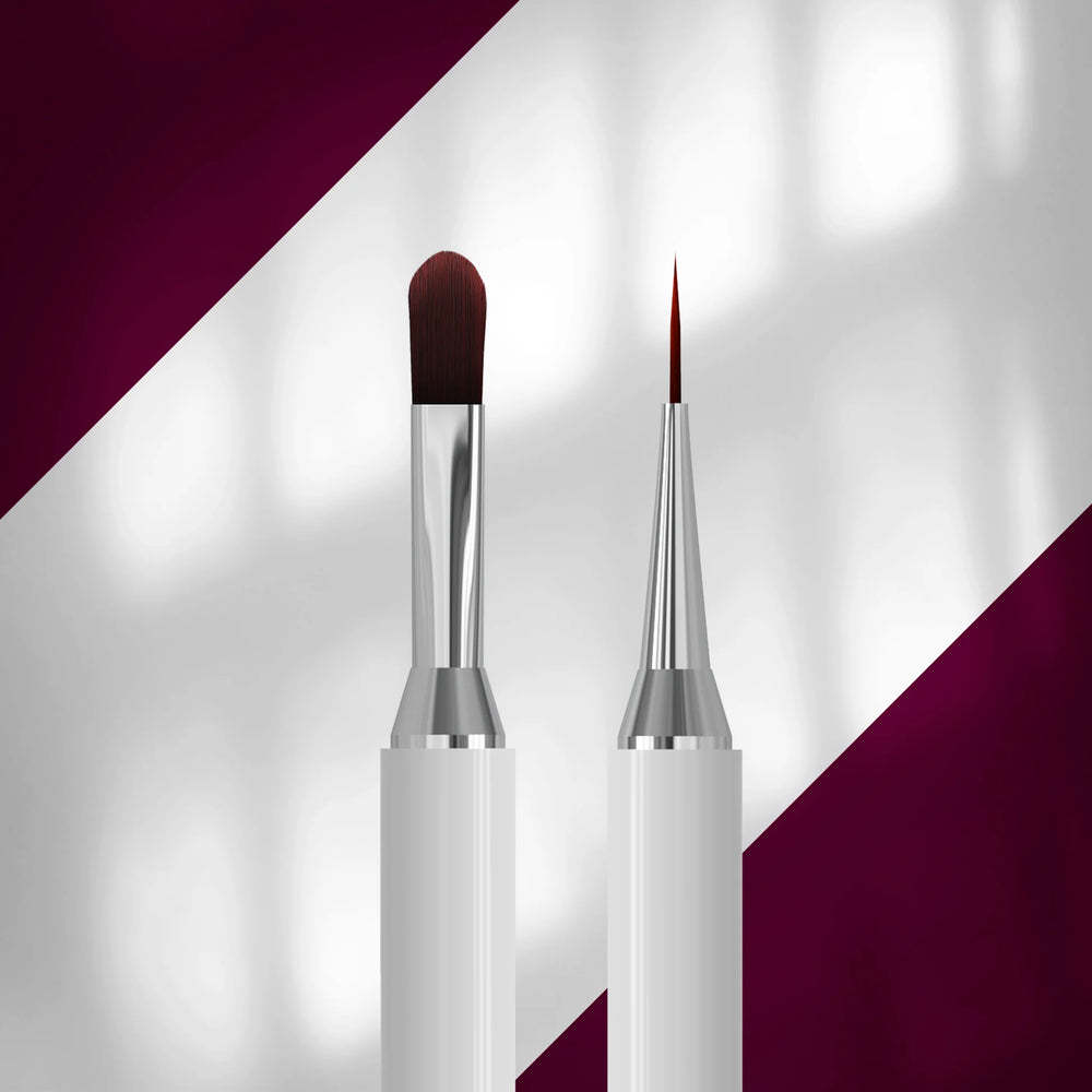 STALEKS EXCLUSIVE 06/11 Double-sided gel brush 11 mm / liner 12 mm