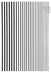 Strisce adesive elastiche nere di LAQUE