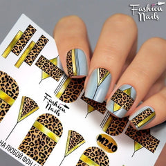 Sticker Design Metallic M240 (Wasserlösliche Aufkleber)