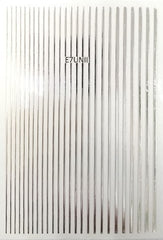Striscia adesiva elastica argento LAQUE