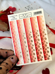 Slider mit Folie (Wasserlösliche Aufkleber) von VS Nails 198 COMBI FOIL