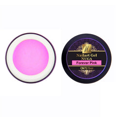 Nail art color gel (without sweat layer) 'Forever Pink'