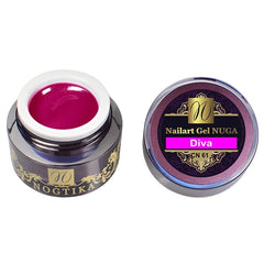 Nailart Color Gel NUGA (without sweat layer) 'Diva'