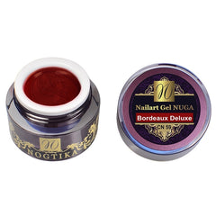 Nailart Color Gel NUGA (without sweat layer) 'Bordeaux Deluxe'