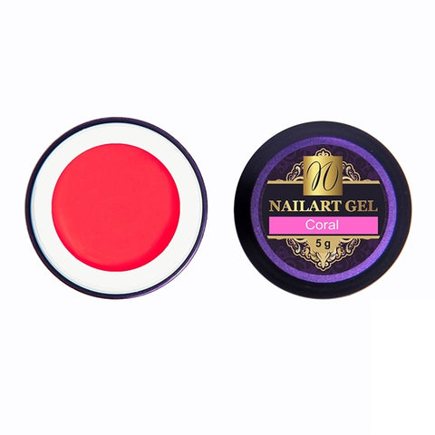 Gel color per nail art (senza strato di dispersione) 