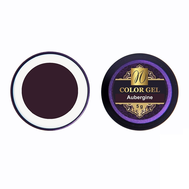 Color Gel by NOGTIKA 5ml 'Aubergine'