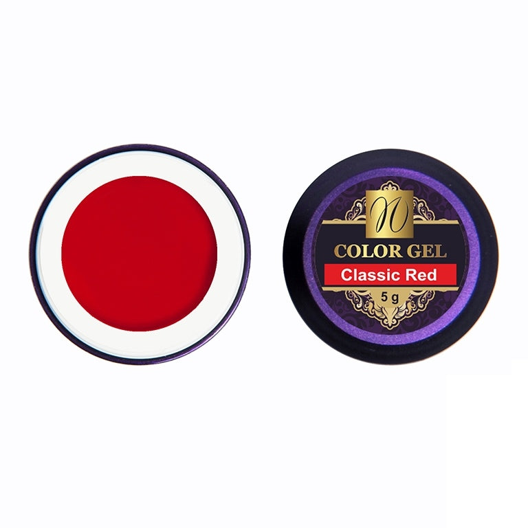Color Gel by NOGTIKA 5ml 'Classic Red'