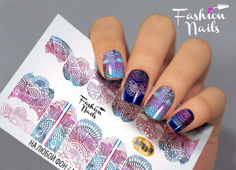 Sticker Design Metallic M118 (Wasserlösliche Aufkleber)