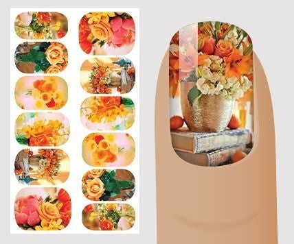 Wasser Sticker Blumen