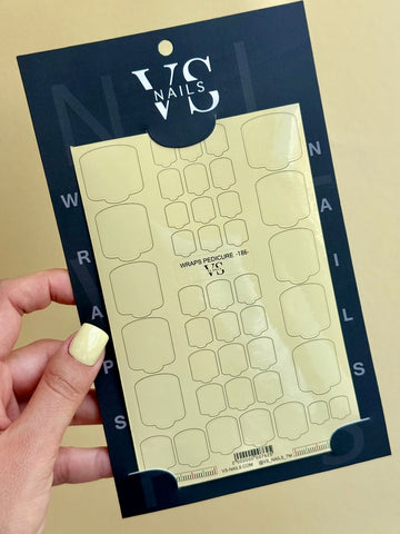Wrap für Pediküre Maxi 186 von VS Nails