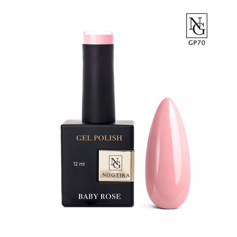 Gel Polish # 70 Baby Rose (12ml) TPO-free