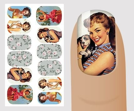 Wasser Sticker Blumen