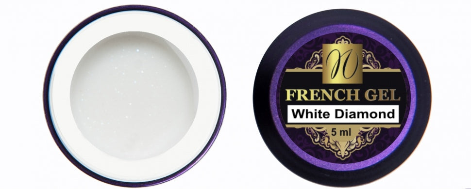French Gel White Diamond 5-30ml (TPO-free)