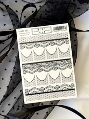 Slider maxi Lace (Wasserlösliche Aufkleber) 152 von VS Nails