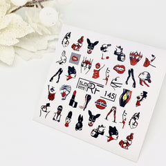 Sticker Design RF145 (Adesivi a base d'acqua) Slider