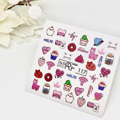 Sticker Design RF117 (Adesivi lavabili) Slider