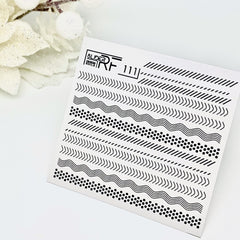 Sticker Design RF111 (Adesivi a base d'acqua) Slider