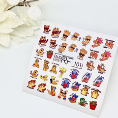 Sticker Design RF101 (Adesivi a base d'acqua) Slider