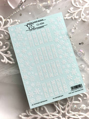 Slider CUT OUT ohne Ausschneiden (Wasserlösliche Aufkleber) CU34 von VS Nails