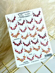 Slider CUT OUT ohne Ausschneiden (Wasserlösliche Aufkleber) CU29 von VS Nails