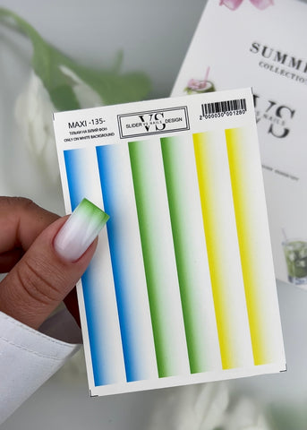 Slider maxi (Wasserlösliche Aufkleber) 135 von VS Nails