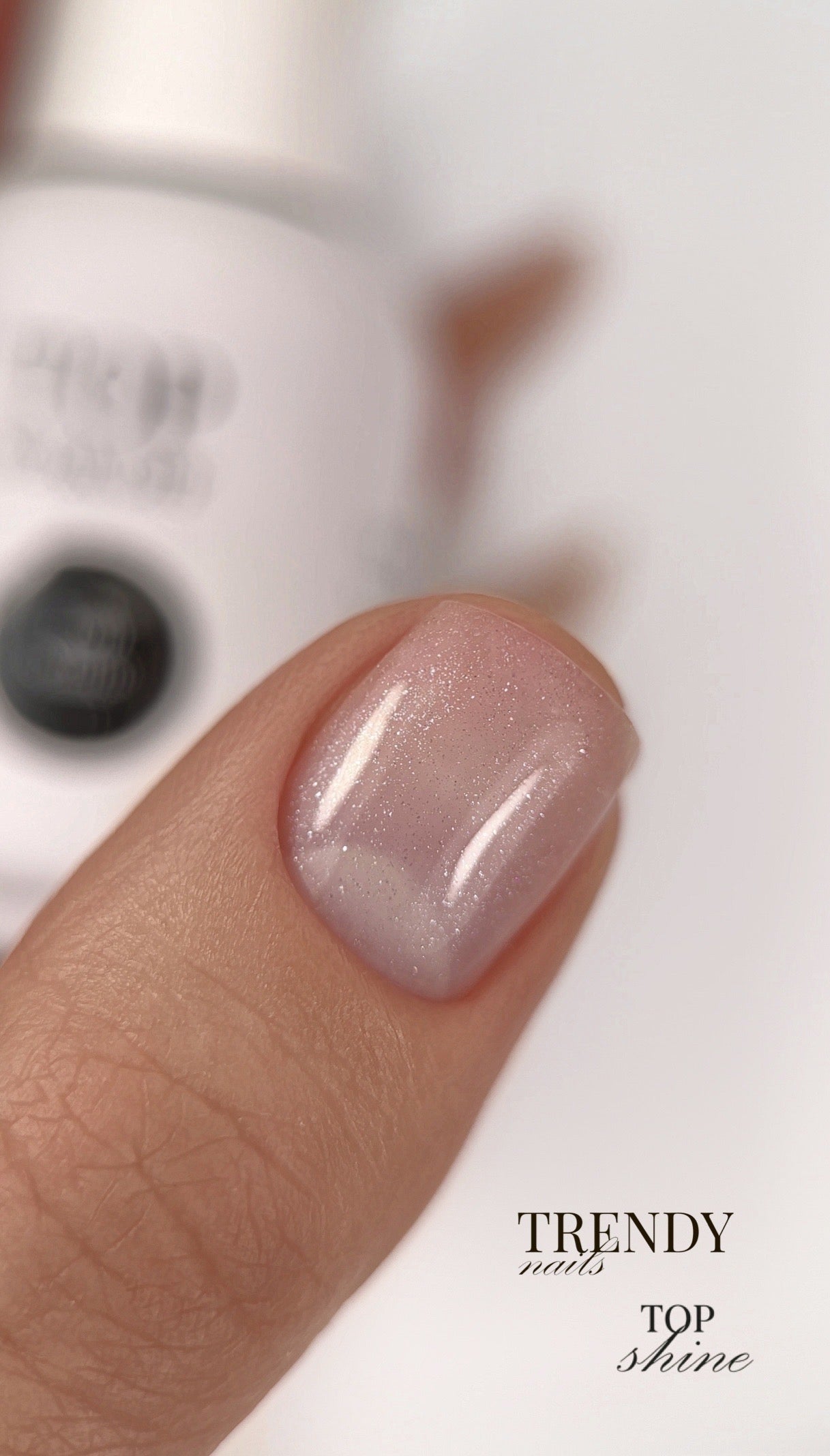 Glanzgel Top Shine 8/15ml von Trendy Nails Tpo-Free