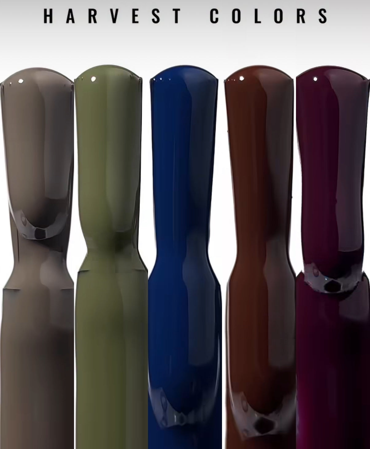 Harvest Color Gel Polish Collection (5x8ml) von Trendy Nails (TPO/HEMA-free) Herbst 2025