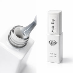 Milk Top Coat NO WIPE 8ml/15ml von Trendy Nails TPO-Free