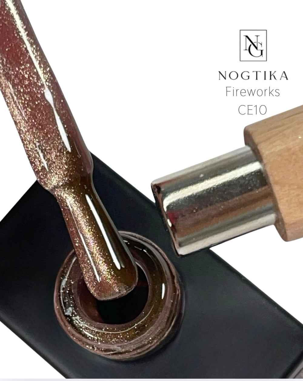 PARTY Cat Eye Gel Polish FIREWORK 12ml by Nogtika TPO/HEMA-free