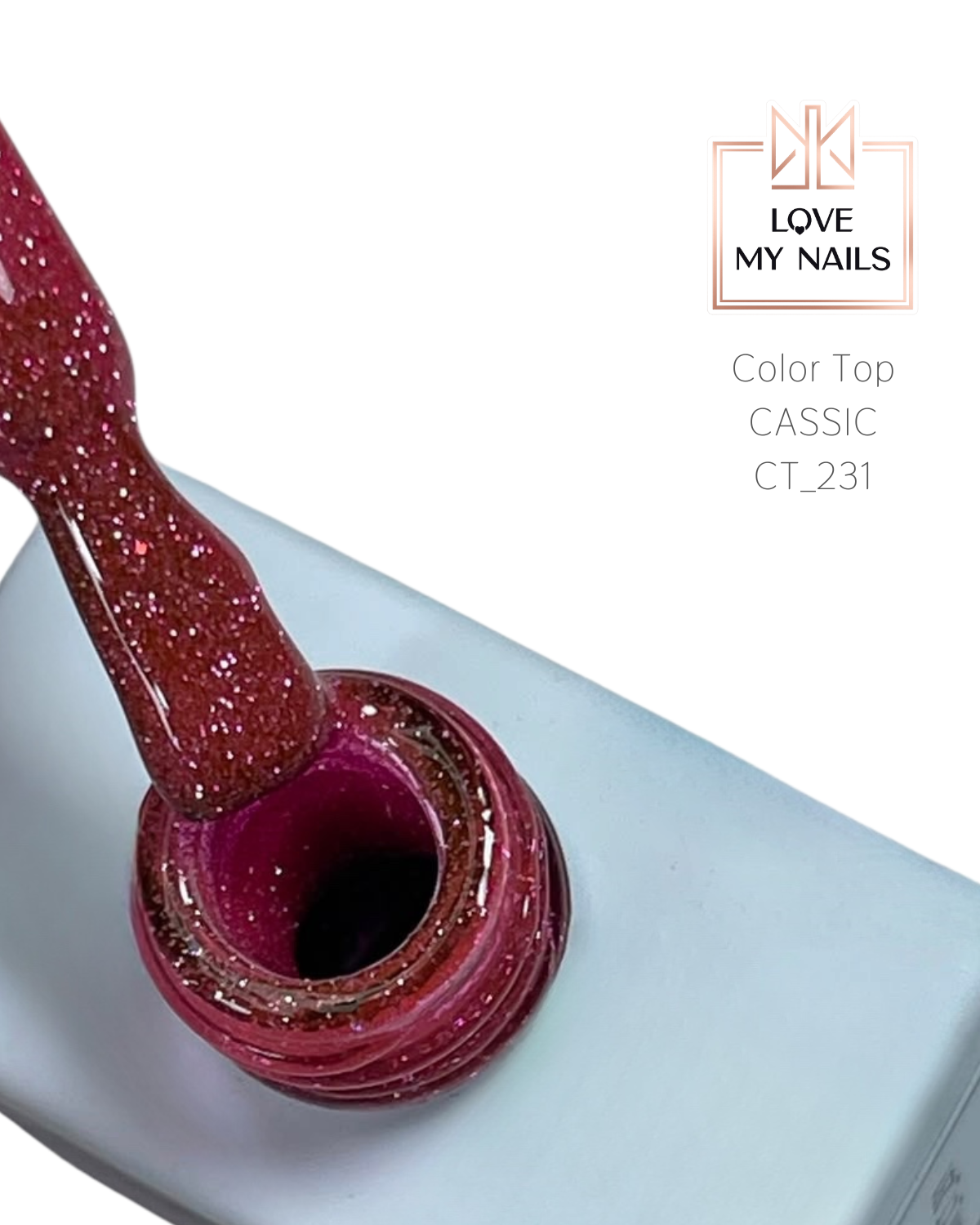 Color Top CASSIS 12ml von Love My Nails (HEMA/TPO-free)