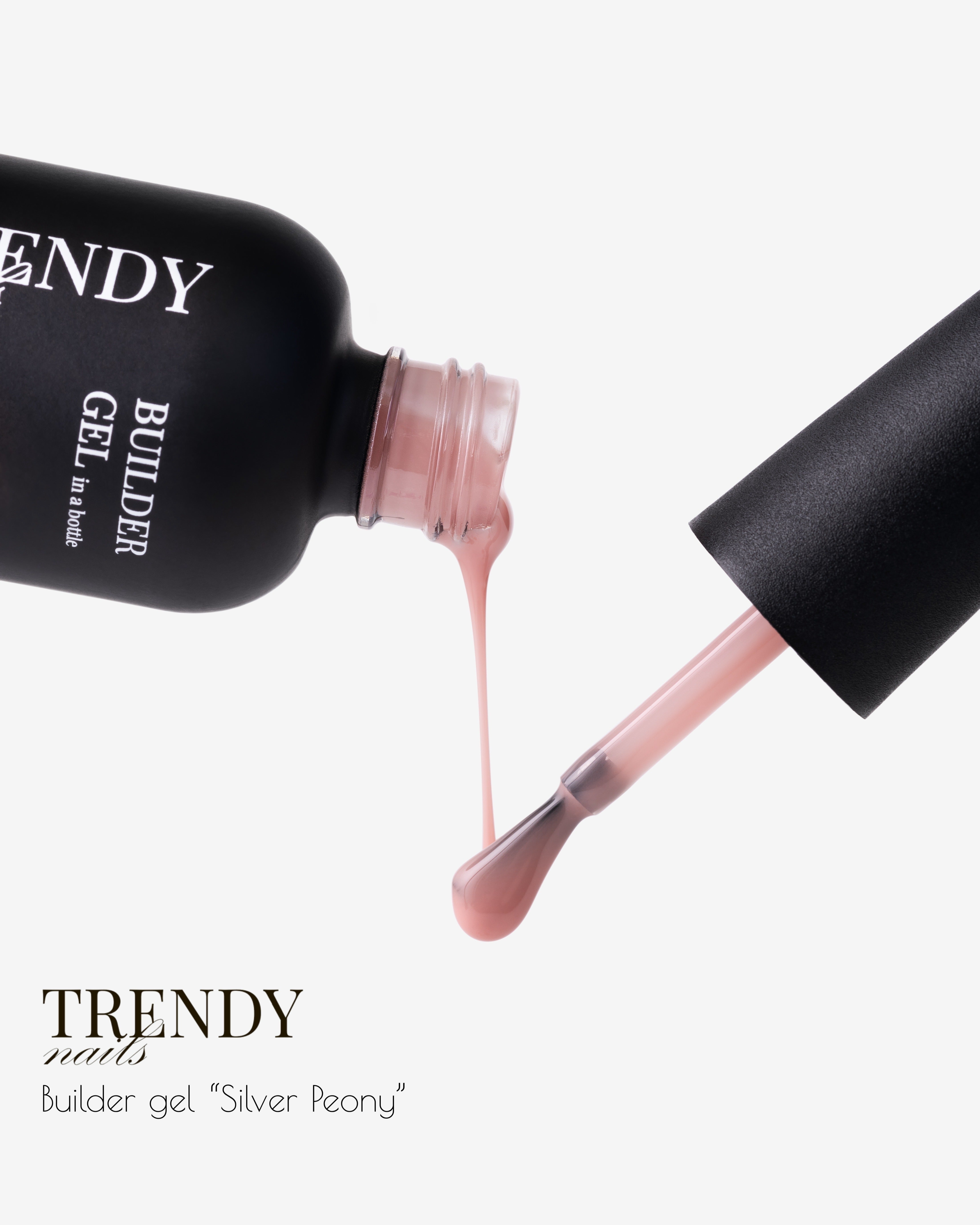 Builder Gel in the Bottle Silver Peony 15/30ml (TPO-free)