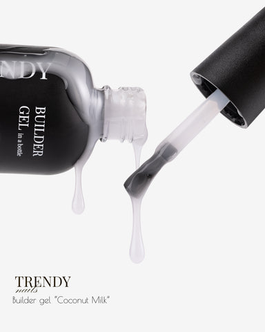 Builder Gel in der Flasche Coconut milk von Trendy Nails 15ml/ 30 ml (TPO-frei)