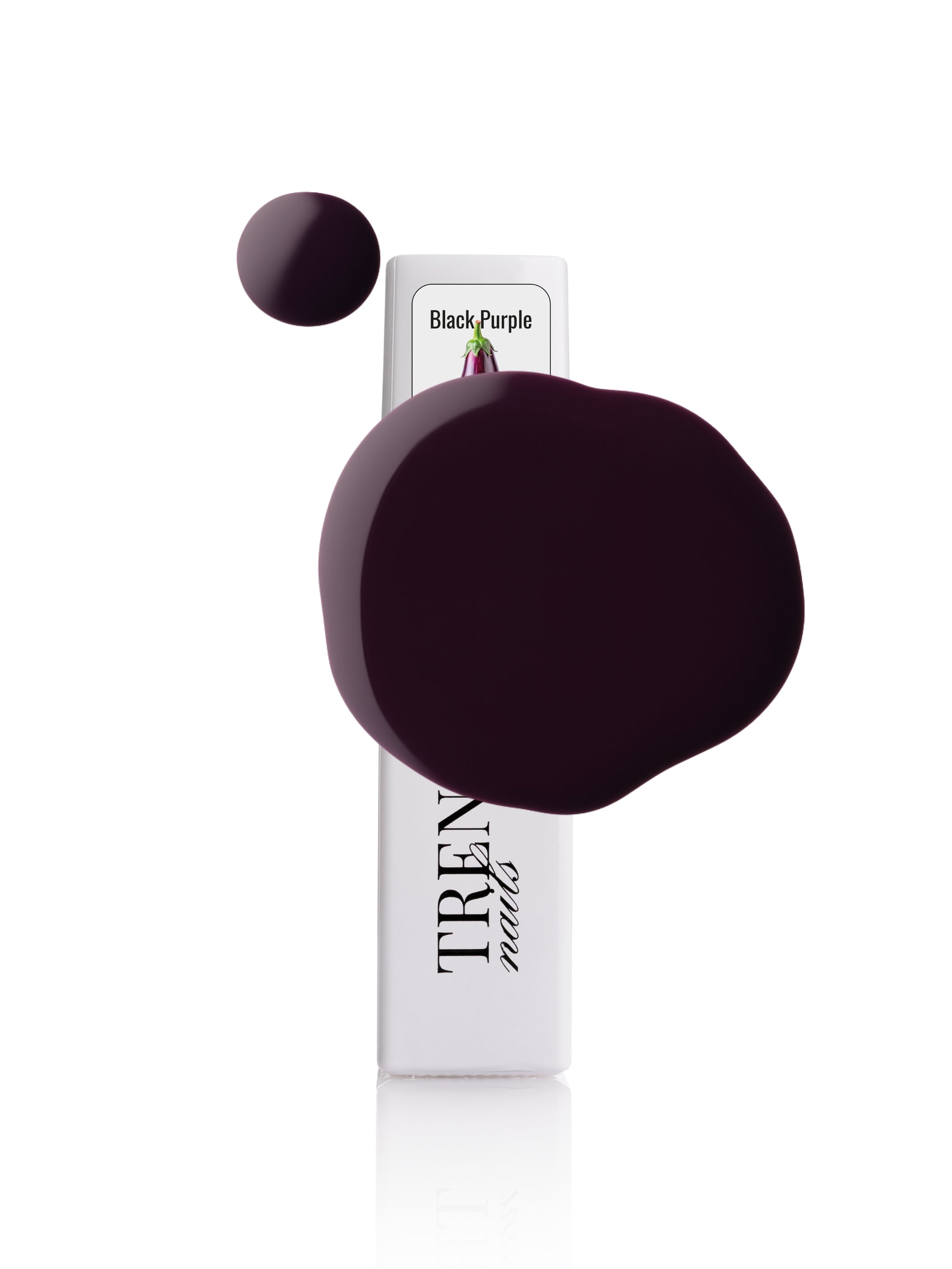 Gel Polish Black Purple 5ml/10ml von Trendy Nails (TPO/HEMA-free)