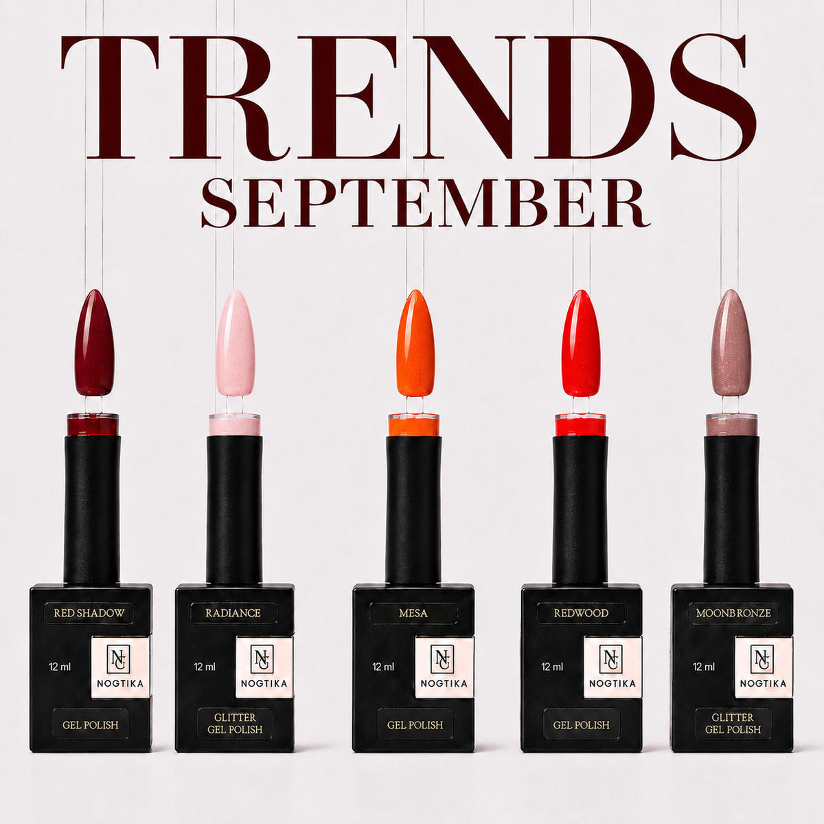 Trend September 5x Gel Polish by Nogtika